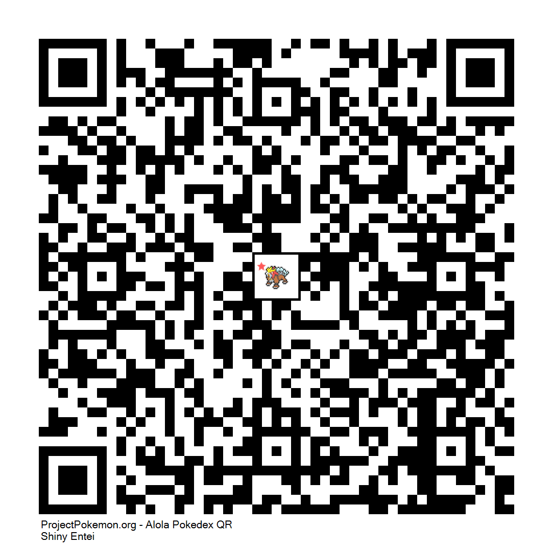 Cdigo QR de Entei variocolor